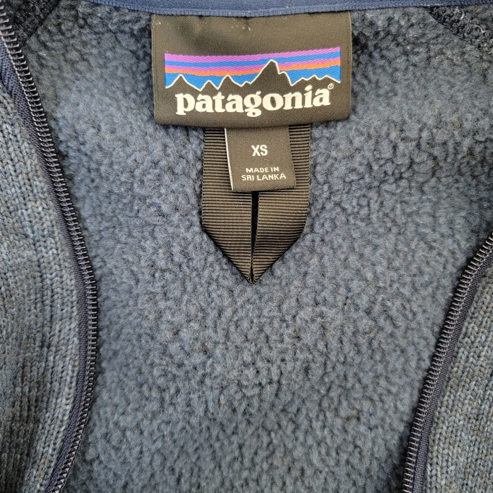 Patagonia Women's Better Sweater Fleece Hoody Jacket | Navy Blue | Size XS - Picture 4 of 8